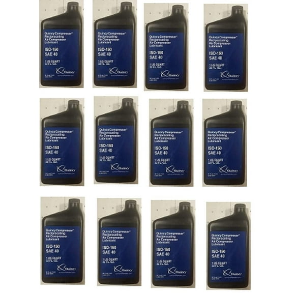 Quin-Cip Compressor Oil 40W-ISO 150, Quart Part# 2024601401