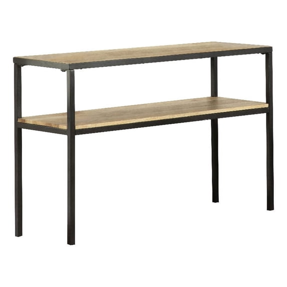 Quince Console Table with Open Shelf Natural