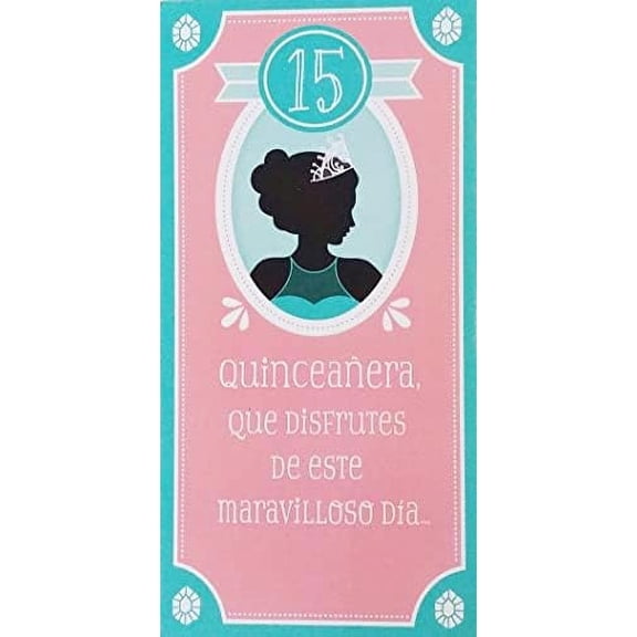 Quinceanera Que Disfrutes De Este Maravilloso Dia - Happy 15th Birthday Money Holder in Spanish Espanol Milestone 15 Years Old$$Office