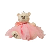 Quince A os Quincea era Last Doll Teddy Bear in Pink Dress - Centerpiece & Decoration