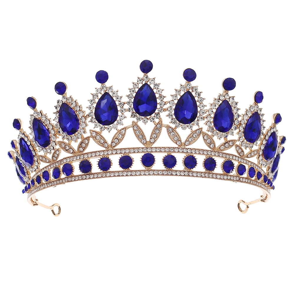 Quinceanera Tiara Bridal Rhinestones Hair Decor for Wedding