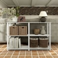 thumbnail image 1 of Quincy 30.1 in. Tall Wood 4-Shelf Modular Shelving Unit With Support Rods, 1 of 16