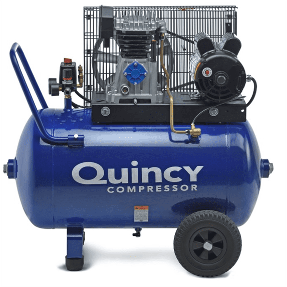 Quincy Compressors 2 HP 24 Gallon 115Volt Air Compressor SS 2 HP 24 ...