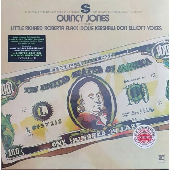 Quincy Jones - $ Soundtrack - Music & Performance - Vinyl