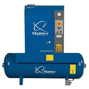 Quincy QGS Rotary Screw Compressor - 15 HP, 208/230/460V 3-Phase, 120 Gallon, 52 CFM, Model# QGS15