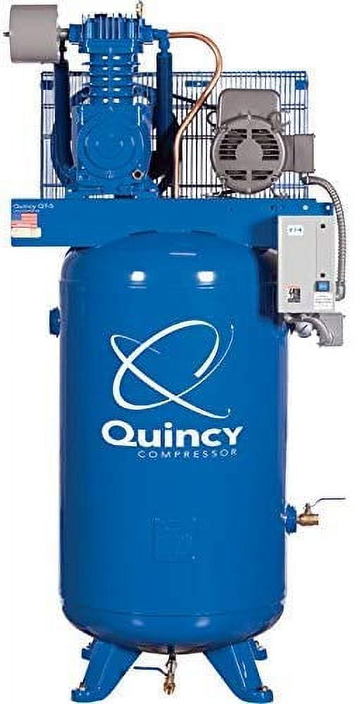 Quincy QT5 Splash Reciprocating Air Compressor 5 HP, 230Volt, 3Phase