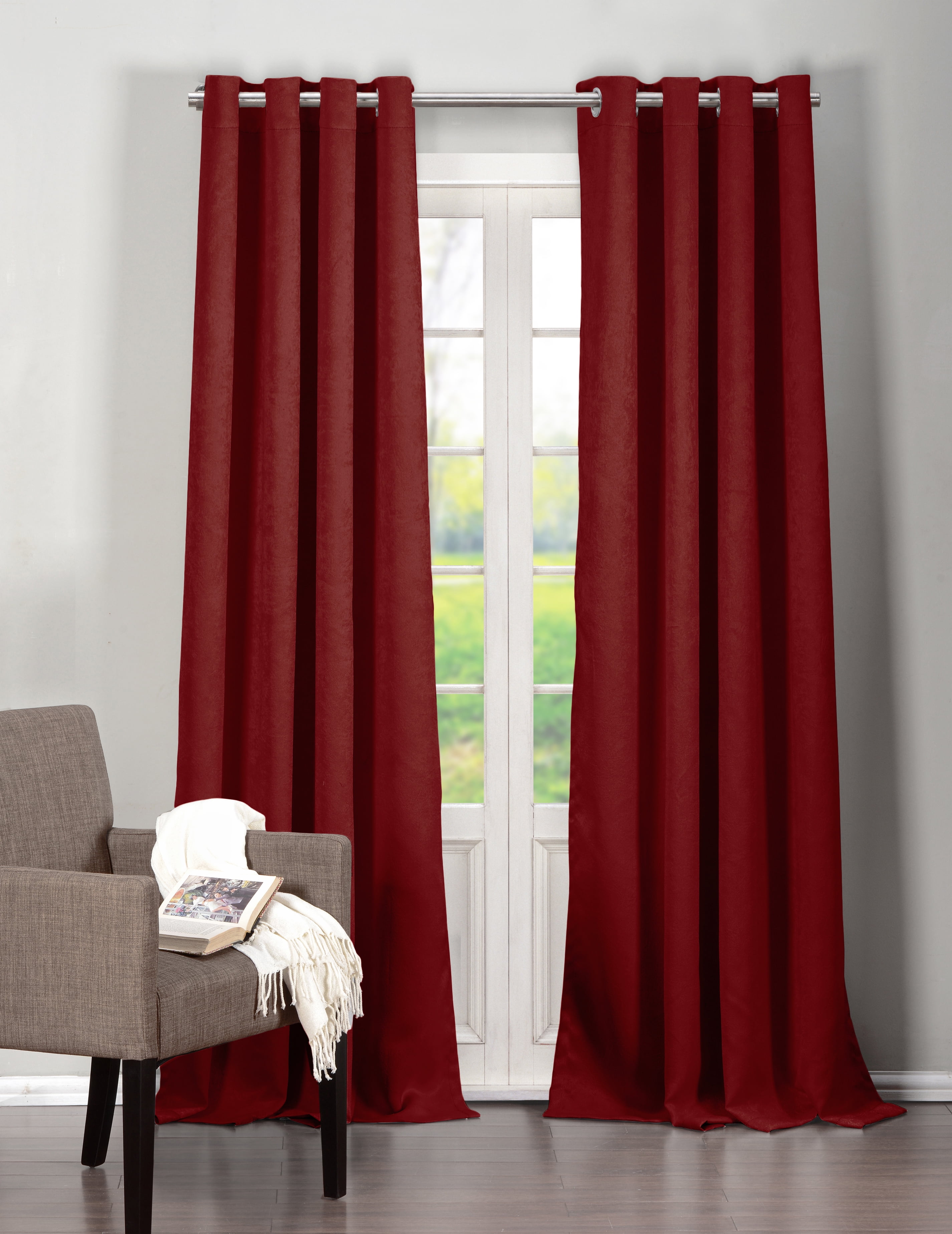 Quincy Solid Blackout Curtain Set