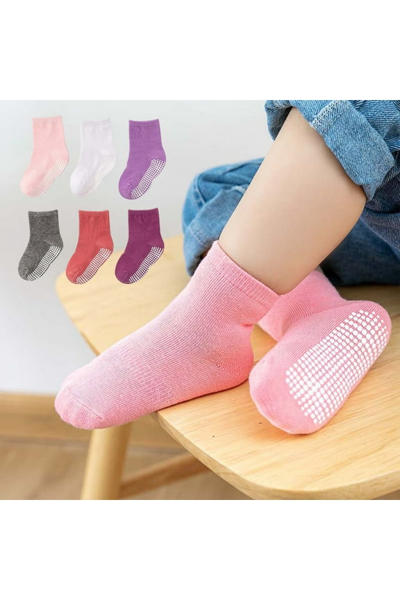 1-7Years Children'S Socks Spring and Summer Children'S Socks Baby Socks Boys Solid Color Socks Children'S Socks Summer Fridays Travel Essentials