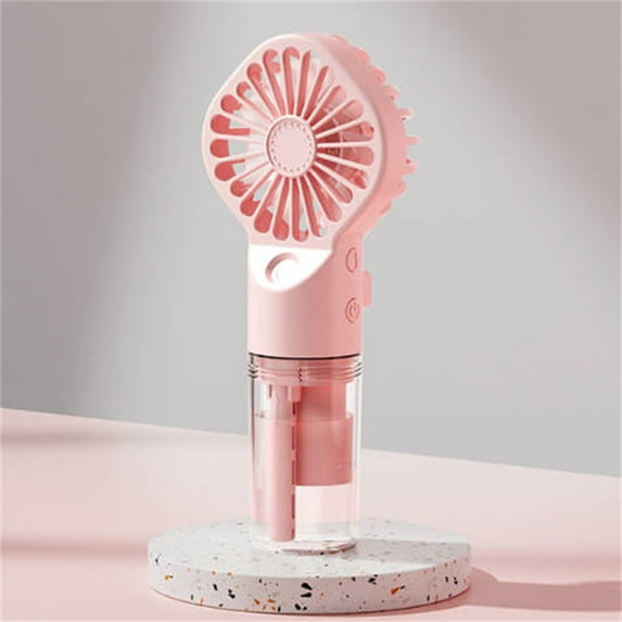 1 Pcs Hand-held spray fan, Mini Ventilateur, Rechargeable Handheld Personal Mister Fan, for Beach, Travel, Outdoors