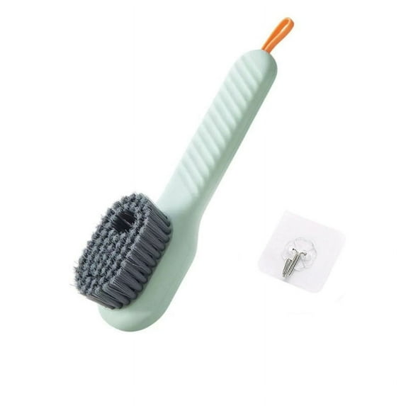 2 In 1 Multifunction Cleaning Brush Liquid Infused Shoe Brush Soft Bristled Shoe Brush Household Multifunctional Plastic Shoe Brush Gifts For Women Gifts For Men Halloween Gifts