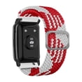 thumbnail image 1 of Quinlirra Braided Stretchy Solo Loop 16mm 18mm Bands for Women Men, Adjustable Nylon Elastic Straps for 16mm 18mm Quick Release Replacement Wristband 15 Color, 1 of 9