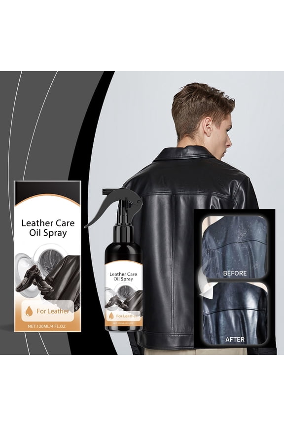 Care Water & Stain Repellent (120ml) - Shoe Protector Spray to Waterproof Cowboy Boots, Shoes, Sneakers, Leather and More! Leather Cleaner and Conditioner