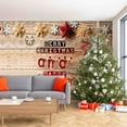 thumbnail image 1 of Christmas Santa Claus Garage Door Decoration Merry Christmas Garage Door Banner Cover Size Xmas Backdrop Decorations Christmas Tree Outdoor Indoor Background Sign, 1 of 9
