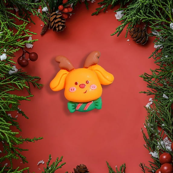 Christmas Stickers Christmas Ornaments,Small 3D Sticker Home Decor,Kitchen Gifts for Xmas,Christmas Decorations for Wall Office Room