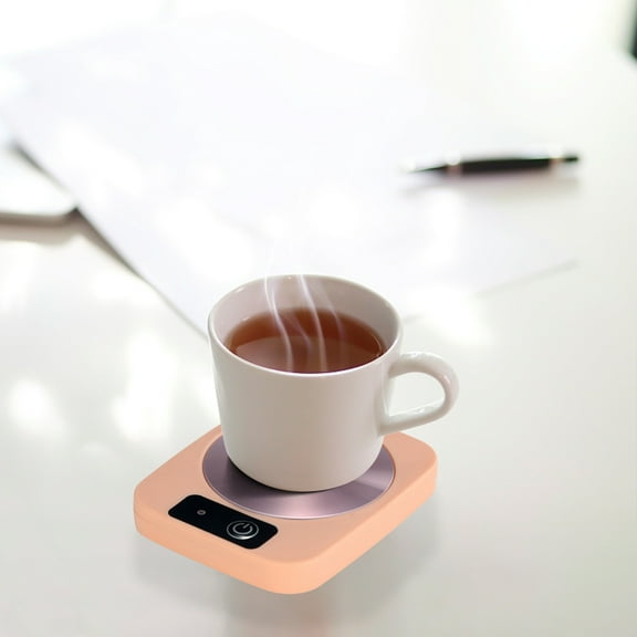 Todaioua Coffee Mug Warmer - Fast Heating Desk Warmer with Auto Shut Off, 16W Low-Power Electric Beverage Warmer for Coffee, Tea, Hot Chocolate, Compact & Safe Design, Black (185-190 chars)