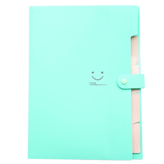 Quinlirra Expanding File Folder, A4 Letter Size Paper Document Receipt Organizer Accordion Filing Folder for Classroom, Home, Office and Travel