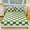 thumbnail image 1 of Clearance Flannel Plush Fitted Sheet Only,Extra Soft Fluffy Velvet Fitted Sheet, Super Warm Cozy Fitted Sheet, 11" Deep Pocket Small Double Queen 59x79in, 1 of 6