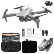 Quinlirra Clearance Folding Drone With 1080p Hd Camera, Portable Hand RC Helicopter Quadcopter with Auto Hovering, Headless Mode & Remote Control, Children's Day Gift for Boys and Girls