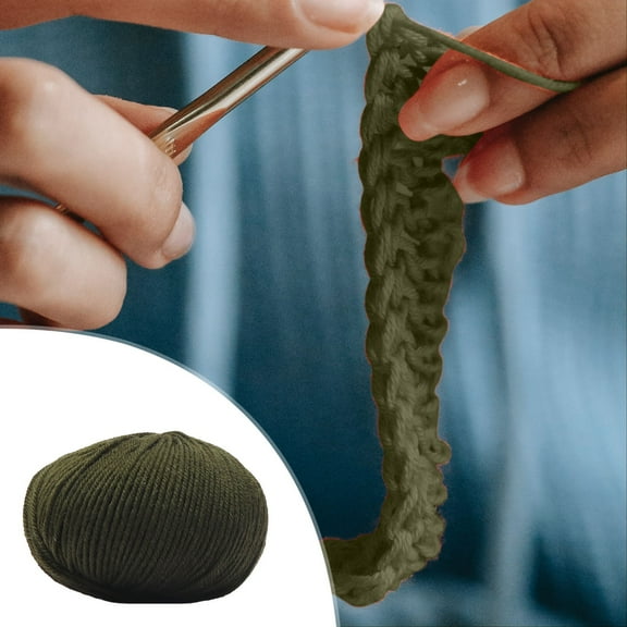 Knit Picks Wool of The Worsted Weight Brown 100% Wool Yarn for Hand Knitting & Crocheting (1Ball)