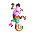 thumbnail image 1 of Quinlirra Lizard Wall Decor, Metal Gecko Decoration Hanging Art for Outdoor Backyard Fence Patio Garden or Indoor Home Bathroom (5.12*8.66inch), 1 of 3