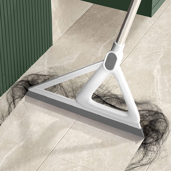Quinlirra Clearance Multifunction Squeegee Broom for Floor Multifunction Scraping Silicone Broom Sweeper, Squeeze Broom Sweeping Water, Fine Dust Remover, Cleaning Pet Hair, Glass Windows Green