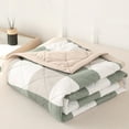 thumbnail image 1 of Quinlirra Clearance Quilt Queen Size Bedding Set, Fashion Modern Bedspreads, Lightweight Summer Soft Microfiber Bedspread, Bed Coverlet for All Seasons-Green&78.74*59.05inch, 1 of 6