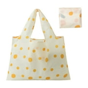 Quinlirra Clearance Reusable Grocery Bags，Lightweight Shopping Tote Bags with Long Handle Portable Utility Bags，Durable Shoulder Bag For Women