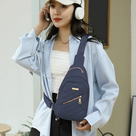 Todaioua Sling Bag Crossbody Sling Backpack Cross Body Shoulder Bag Travel Hiking Daypack for Women Men