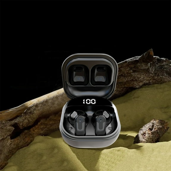 Todaioua Sound True Wireless Bluetooth Earbuds, Compact Semi In-Ear Design, Low Latency, Long Battery Life, Bluetooth 5.4 Earphones for High-Quality Audio Experience