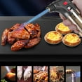 thumbnail image 1 of Refillable Butane Lighter with Safe Lock Adjustable Flame Windproof Torch Lighter for Kitchen BBQ Camping Cooking Indoor Outdoor Green, 1 of 7
