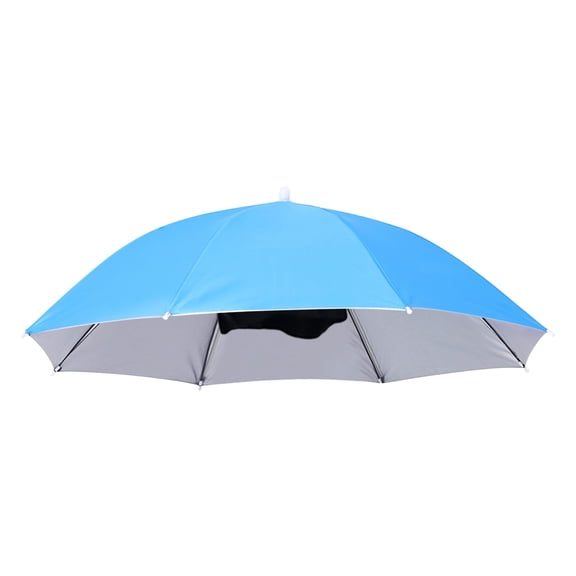 Umbrella Hats, Head Umbrella Hats for Adult, Folding Waterproof Umbrella Cap With Head Strap for Outdoor Party, Fishing, Sun, Rain, Beach