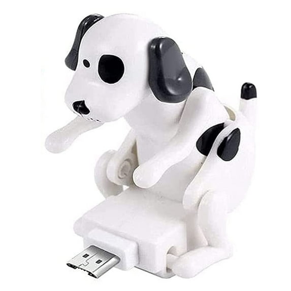 Quinlirra Funny Humping Dog Fast Charger Cable,Portable Stray Dog Charging Cable,Dog toy Smartphone USB Cable Charger,for iPhone android Type-C Various Models Phones