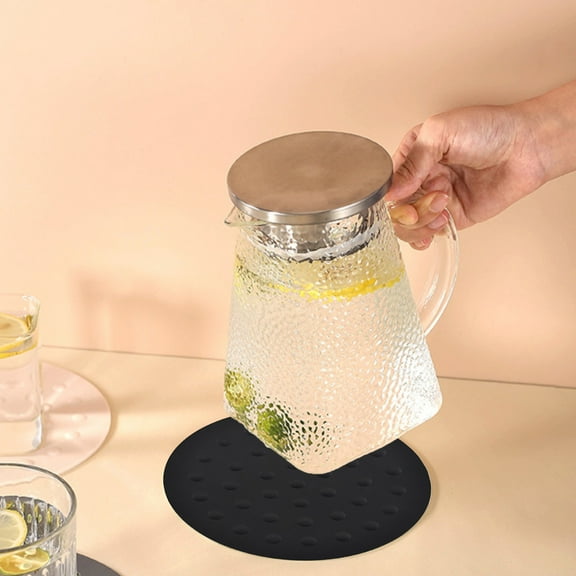 Todaioua Heat Resistant Non Slip Kitchen Mat for Countertops,Protects Surfaces from Hot Pans,Ideal for Kitchens,Living Rooms,Dining Areas,Parties,Durable and Easy to Clean,17x47 Inches