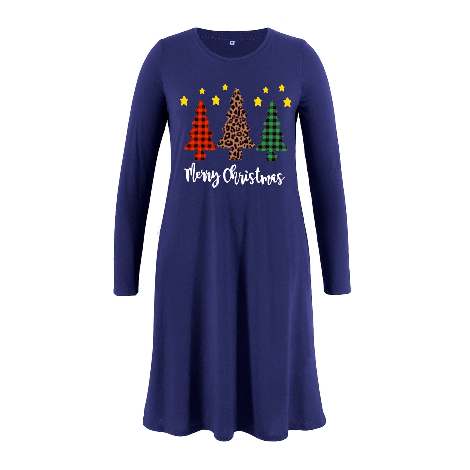 christmas pregnancy dresses Erica Cotton Long Sleeve Maternity Dress main image 0