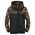 thumbnail image 1 of Quinlirra Mens Jackets Casual Men's Fashion Casual Sports One Long-sleeved Hooded Casual Coat/jacket, 1 of 4