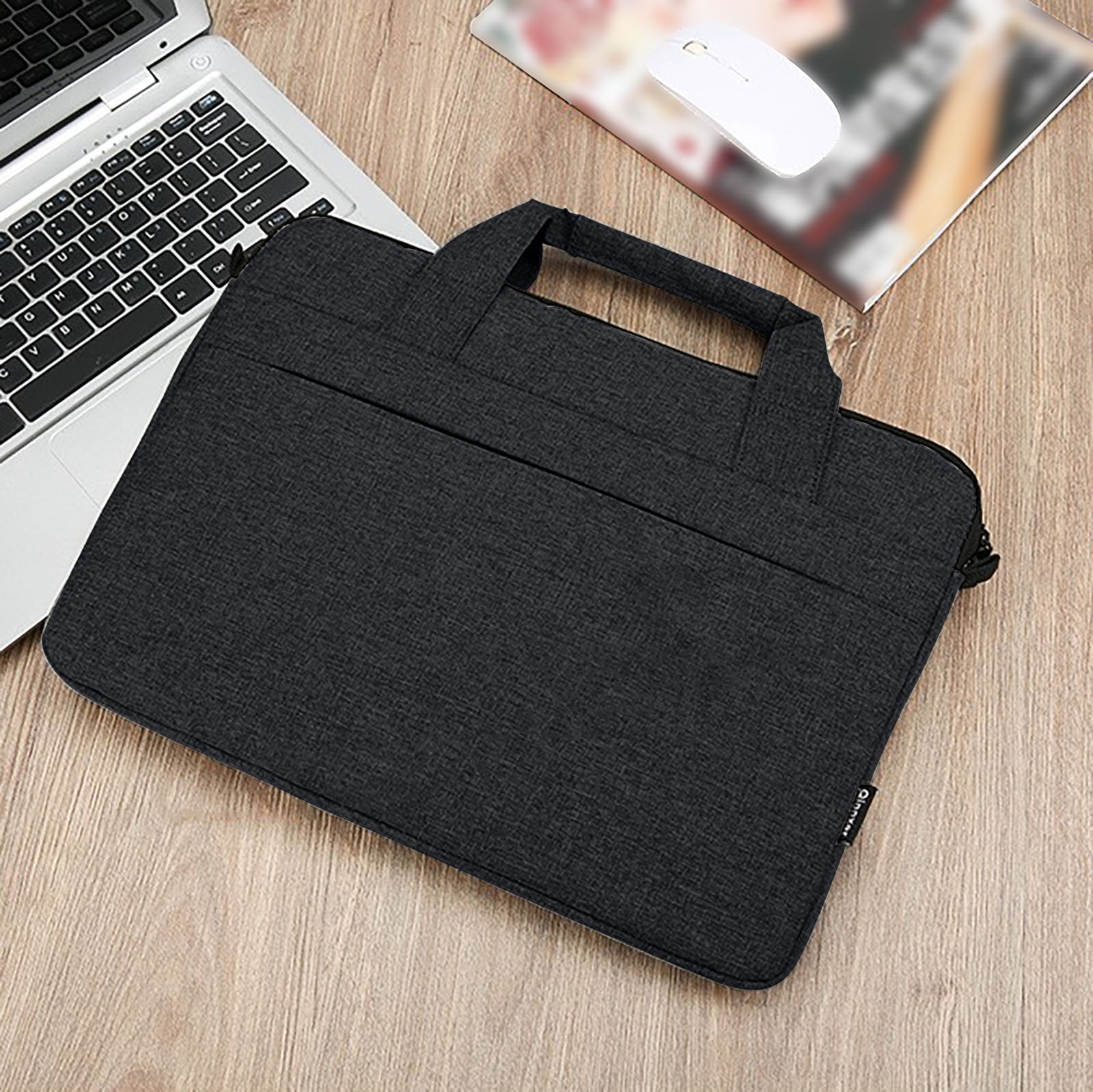 Quinlirra Shoulder Strap Laptop Bag Men'S and Women'S Portable Shoulder