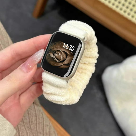 Todaioua Smartwatch Bands, Universal Bands, Stretchy Bands - Hairband Strap Smart Watch Bands Universal 22mm Interface Stretchy Reusable Bands for Latest Models 1-8 Generations and All Models