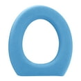 thumbnail image 1 of Quinlirra Soft Padded Comfortable Toilet Lid Cover, Blue, 1 of 3