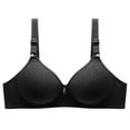 thumbnail image 1 of Quinlirra Sport Bras for Women Clearance Women's Bra Soild Color Wire Free Underwear Bra Everyday Underwear, 1 of 5
