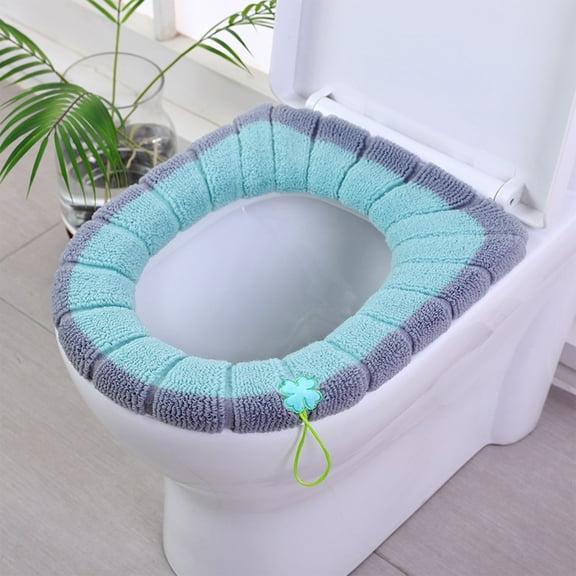 Todaioua Toilet Seat Cushion Set,Waterproof Toilet Seat Gasket,Household Toilet Seat Cover,Thickened Toilet Seat Pad,Non-Slip Toilet Seat Protector,Durable Toilet Seat Accessories for Comfort Hygiene