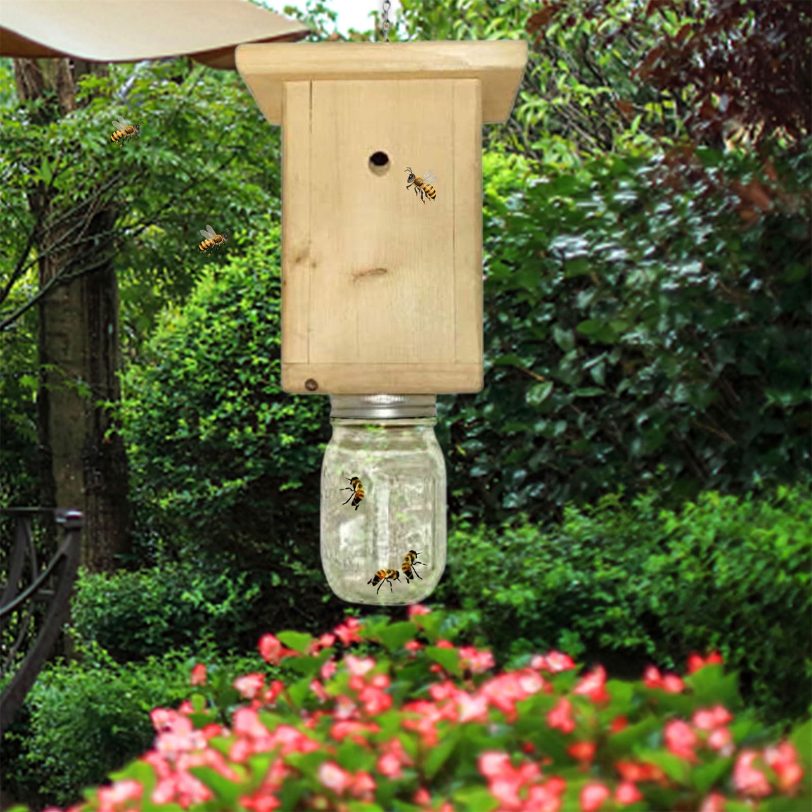 Quinlirra Wasp Trap Yellow Jackets Wasp Repellent Trap Bee