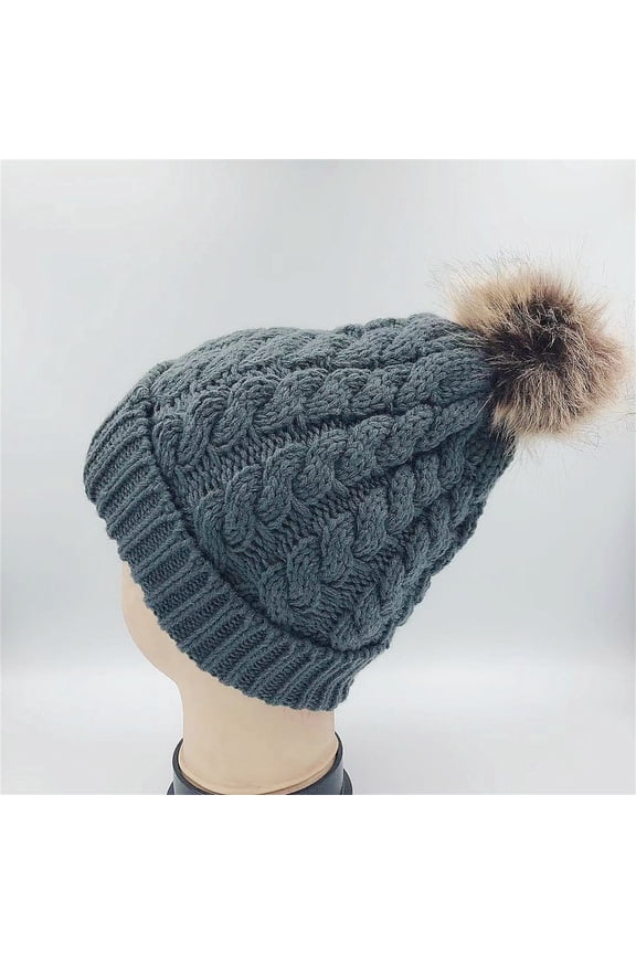 Winter Women Solid Color Fashionable Plush and Thick Warm Ear Protection Hood Summer Fridays Travel Essentials