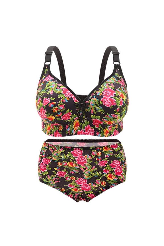 Woman Oversized Wireless Bra Front Button Push Up Underwear Bra Summer Fridays Travel Essentials