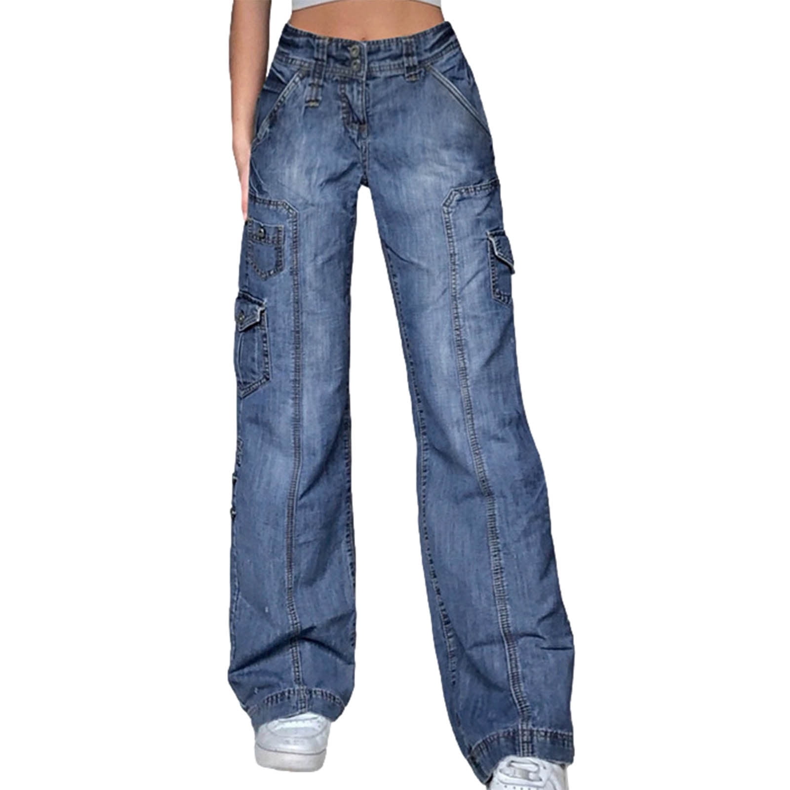 Quinlirra Women's Jeans Clearance, Fashion Women High Waisted Stretch