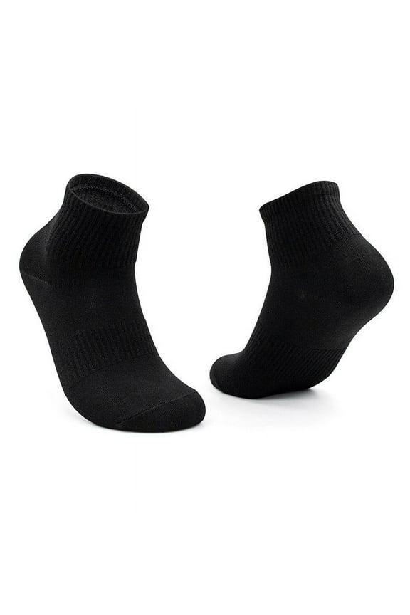 Women's Running Socks, Unisex Sweat-absorbing and Breathable Cotton Socks, Color Short Tube Socks