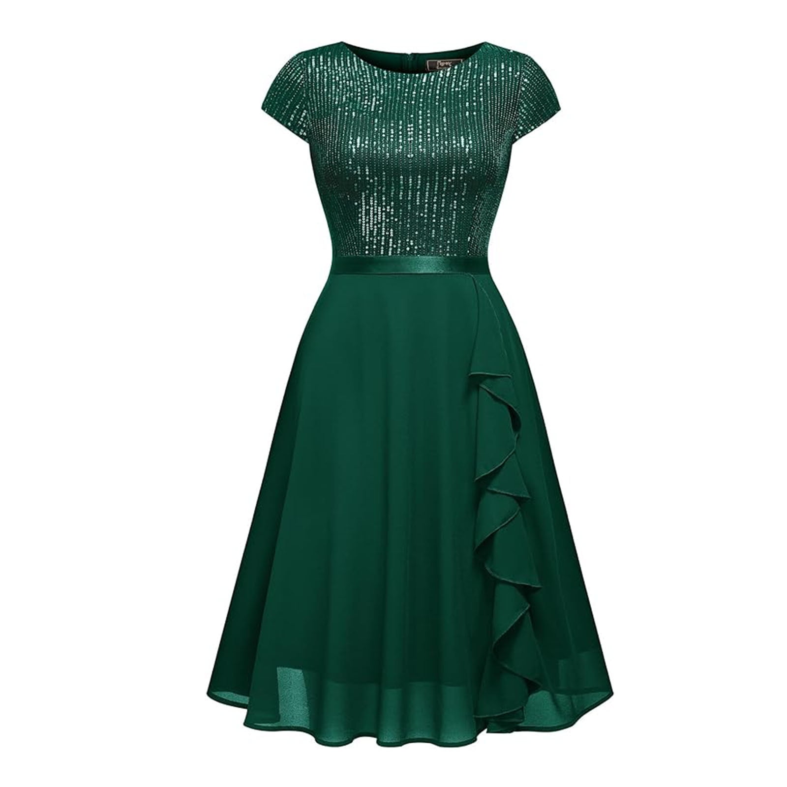 Quinlirra Womens Summer dresses Short Women's Sequin Dress Glitter Dress  Sparkly Formal Cocktail Dress For Wedding Guest - Walmart.com
