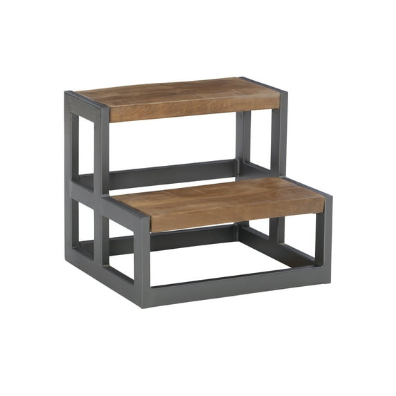 Quinn 2-Step Bed Steps, Gunmetal