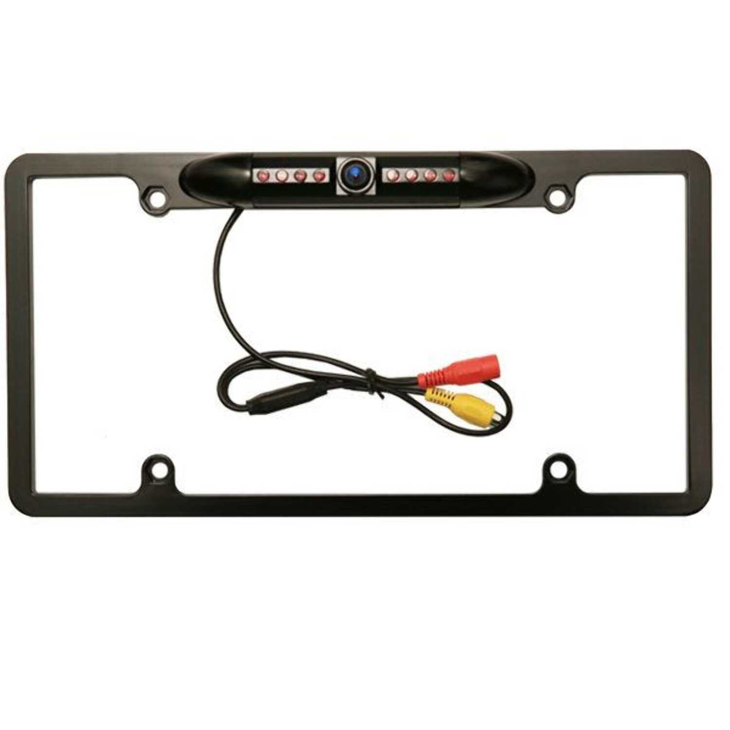 Backup Camera Rearview License Plate Mount Waterproof for Pioneer DMH-WT3800NEX