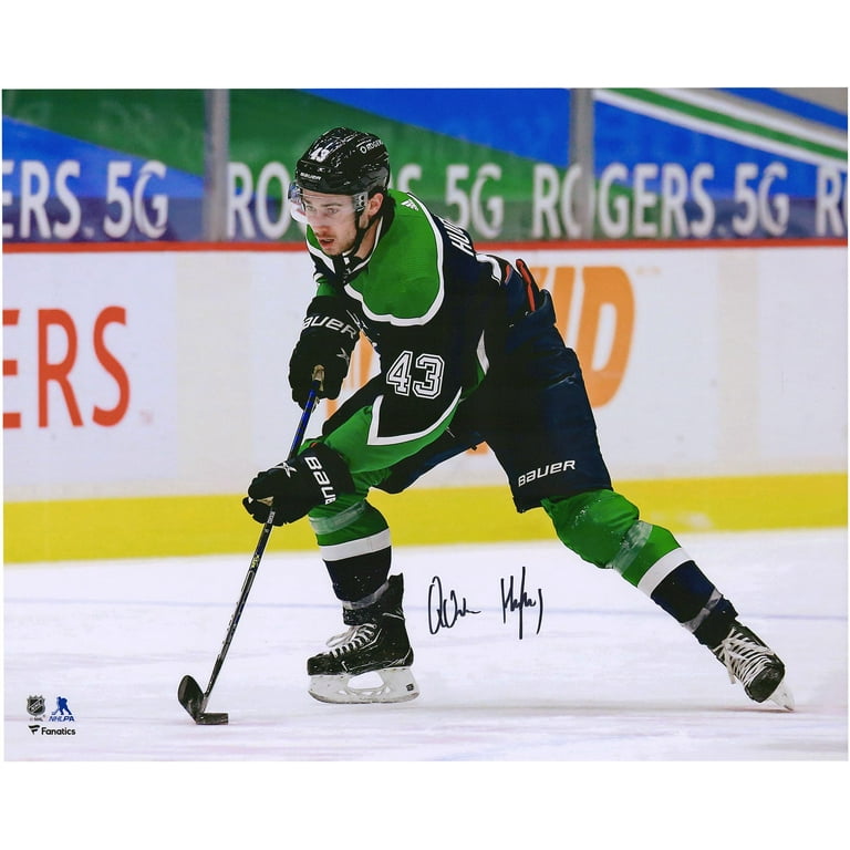 Quinn Hughes Vancouver Canucks Autographed 16 x 20 Reverse Retro Jersey Skating Photograph Fanatics Authentic Certified Walmart