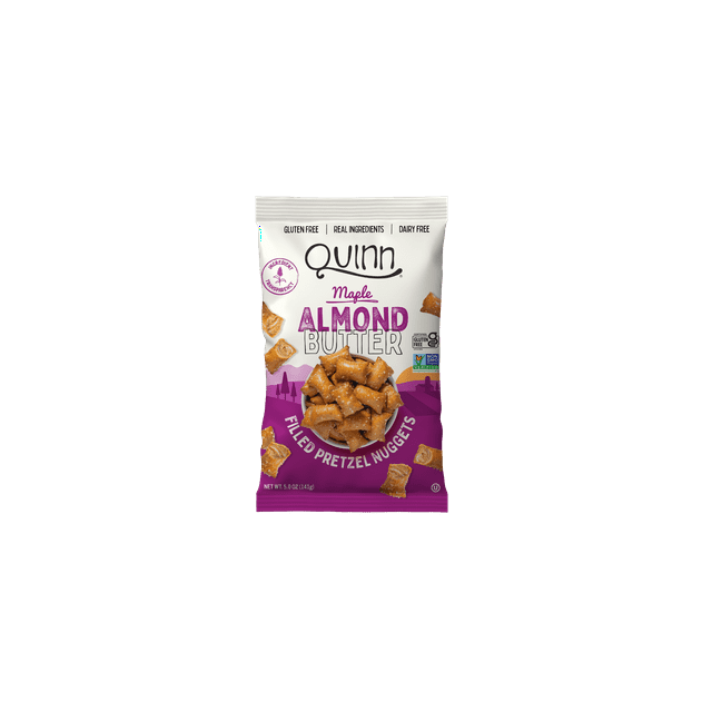 Quinn Maple Almond Butter Filled Pretzel Nuggets, 5.0 oz, 1 Count